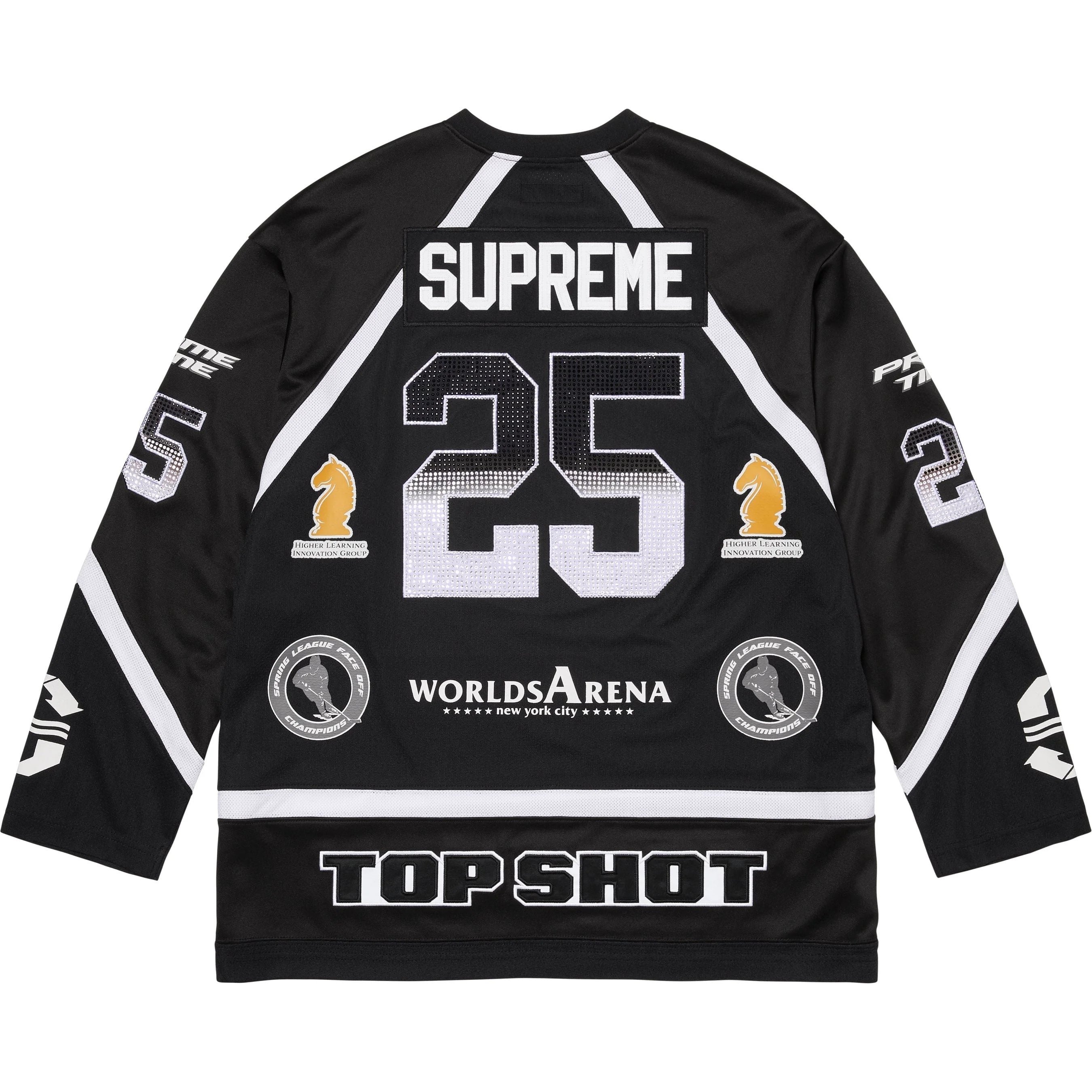 Rhinestone Hockey Jersey view 4